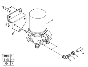 Air dryer / Cartouche filtre dessicateur Renault V.I. — 4