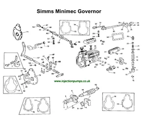 Drive coupling insert for Simms Minimec Fordson pumps 87209 — 4