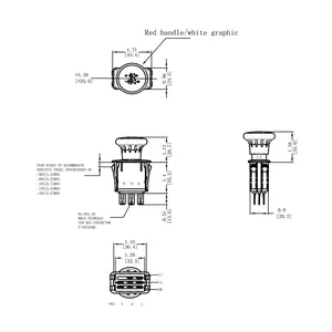 PTO Switch 504-01421 589887201 539101768 for Craftsman DX260 DX272 LZ6127 7230 MZT 61 MZ 6128 28ZT PZT 4822 6128 PZ 5426 7234 — 4