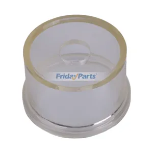 Glass Fuel Filter Bowl D8NN9162BA 505874 for New Holland Tractor 234 340 445 532 655 2610 2810 3230 3430 3600 3910 4110 7610 7810 Loader 545 445A L555 L865 LB620 — 3
