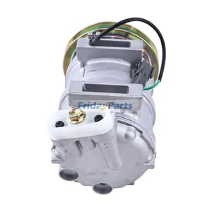 DKS15CH A/C Compressor 506011-6800 for Komatsu Excavator PC100-6 PC120 PC210 PC300 PC350 PC400 — 5