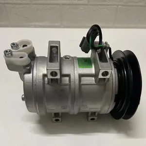 24V A/C Compressor 506012-2330 for John Deere Excavator Hitachi Crane — 5