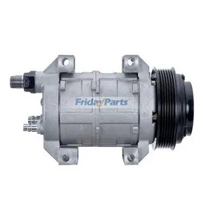 12V 6PK 121mm 10H20C A/C Compressor 51410 for Rigmaster Truck APU — 2