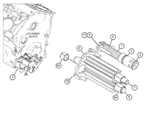 Engine Oil Pump 520-2924 5202924 for CAT 24H Motor Grader — 2