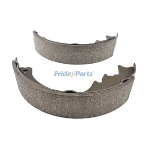 2 Pieces Brake Shoe 522A2-61561 for TCM Forklift FD20Z5 FD25Z5 FD20T6 FD25T6 FD20T7 FD25T7 FD20T3 FD25T3 FG20N5 FG25N5 — 2