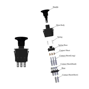 PTO Switch for Bobcat 1985032 Bad Boy 056-8058-00 MZ ZT Series Yazoo 101768 Wright Mfg 52420003 — 5