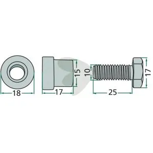 Blade bolt 101004, 478415