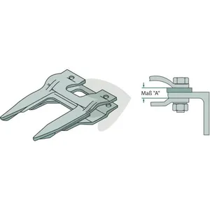 Double finger 12 mm, System Schumacher