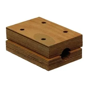 Wooden bearing Ø 32 mm, for shake axle