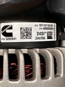 Cummins 5282841 / 8600504 24V 70A 24SI Alternator — 8