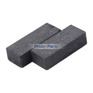 2 Pieces Brake Pad 120951X 501349701 532120951 for Husqvarna LR110 LR120 YT190 Craftsman LT1000 Poulan PP1136 PP1242 Electrolux AYP 2D3B3 Lawn Tractor — 3