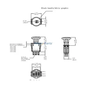 PTO Switch for Snapper 7035658 Bobcat 1985032 Dixon 539101768 539117238 539129512 5961 Encore 523030 523031 Ferris 1722887 22180 5022180 Great Dane D38005 — 5