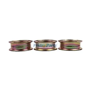 3 Pieces Deck Idler Pulley 539132728 539112196 for Husqvarna LT1597 MZ61 RZ4623 Z246 EZ4822 EZ6124 Jonsered GT52F Z46R — 3