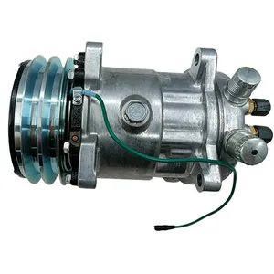 Aftermarket Sanden 5407 5408 5413 A/C Compressor 24V 2PK 132mm SD508 for Vehicle — 2