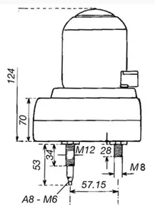 Windshield Wiper Motor - DF 04363241 — 2
