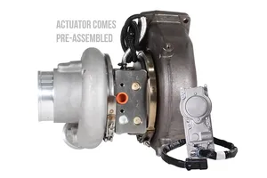 Cummins ISX Single Cam Long Turbocharger with Actuator, Remanufactured (5458260RX) — 4