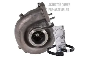 Cummins ISX Single Cam Long Turbocharger with Actuator, Remanufactured (5458260RX) — 5