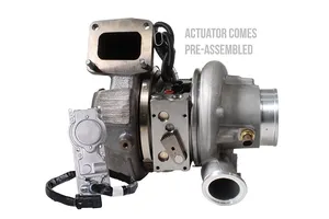 Cummins ISX Single Cam Long Turbocharger with Actuator, Remanufactured (5458260RX) — 2