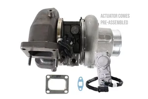 Cummins ISX Single Cam Long Turbocharger with Actuator, Remanufactured (5458260RX) — 3