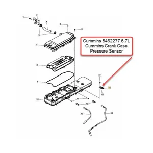 Cummins 5462277 Crankcase Pressure Sensor — 2