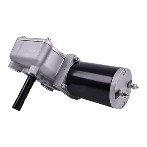 90:1 12V 0.8HP 600W 40RPM Dump Truck Roll Tarp Motor Chrome Cover — 4