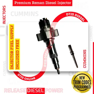 5579405 ISL – PREMIUM REMAN DIESEL INJECTOR – INJECTOR FUEL SUPPLY INCLUDED…