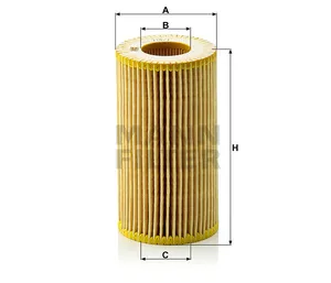 Ölfilter Original MANN-FILTER HU718/1n — 2