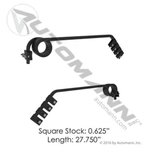 Automann 562.315 Bar Hanger Kit - Angled w/Coil