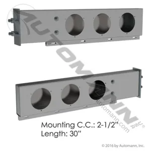 Automann 562.Q1004SS Light Bar 2 Pc Set Stainless Steel