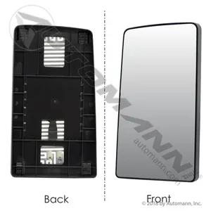 Automann 563.75019 Mirror Glass Flat Heated LH Peterbilt