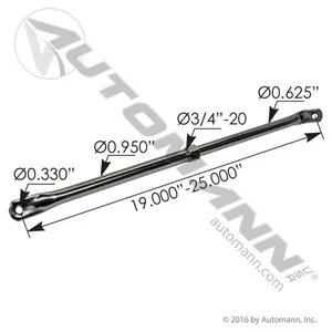 Automann 563.9104 Mirror Bracket Adjustable 19-25in