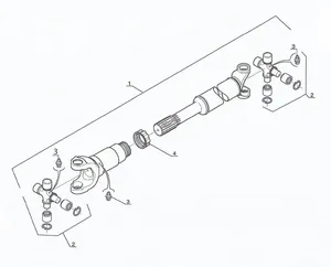 Universal joint kit / Kit réparation, Croisillon 27×82