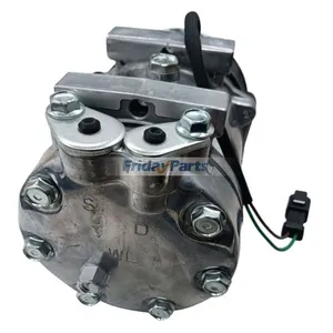 SD7H13 A/C Compressor 569-07-88122 for Komatsu Wheel Loader WA500-7 WA500-8 — 2