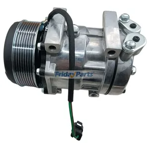 SD7H13 A/C Compressor 569-07-88122 for Komatsu Wheel Loader WA500-7 WA500-8