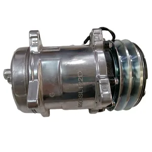 Air Conditioning Compressor E8NN19D629AA for Ford New Holland Tractor TW15 TW25 TW35 TW5 7410 7610 7710 7810 7910