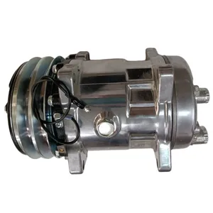 Air Conditioning Compressor E8NN19D629AA for Ford New Holland Tractor TW15 TW25 TW35 TW5 7410 7610 7710 7810 7910 — 4