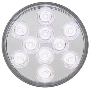 Clear 4" LED Back-Up Lamp 10 Diodes 571.LD40W10-1