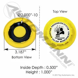 572.2045 COOLANT RESERVOIR CAP / FREIGHTLINER