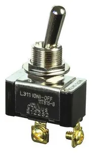 MomOn-Off Toggle Switch 20 Amp 2 Screw SPST 577.3003