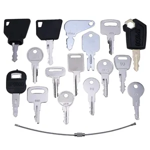 18 Pcs Ignition Key for JLG JCB Snorkel Genie Skyjack Terex Caterpillar CAT Heavy Equipment — 5