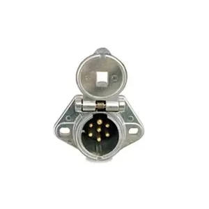 593083 Seven-Way Socket with Solid Pin