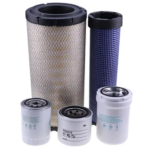 Service Filter Kit for Kubota Engine V3800-TIEF4 Compact Track Loader SVL95-2S — 2