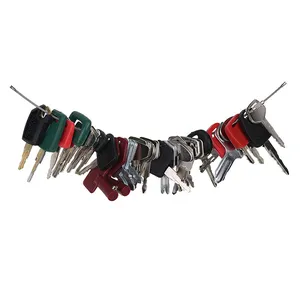 39 Pcs Ignition Key for Caterpillar CAT CASE Ford Komatsu JCB John Deere Yanmar Kubota Hyster Takeuchi New Holland Heavy Equipment — 3