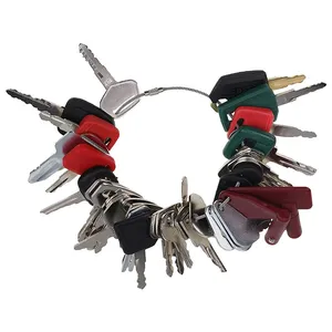 39 Pcs Ignition Key for Caterpillar CAT CASE Ford Komatsu JCB John Deere Yanmar Kubota Hyster Takeuchi New Holland Heavy Equipment — 2