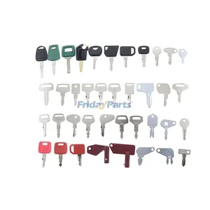 39 Pcs Ignition Key for Caterpillar CAT CASE Ford Komatsu JCB John Deere Yanmar Kubota Hyster Takeuchi New Holland Heavy Equipment — 5