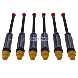 6 Pcs Fuel Injector 5Y-7005 for Caterpillar CAT Engine 3306 3306B Loader 930R 930T 966R — 4