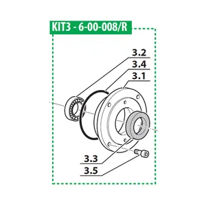 Coltri MCH3-MCH6 Small Flange