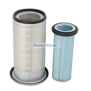 Air Filter Kit 600-181-6540 600-181-6560 for Komatsu PC100L-6 PC120SC-6 PC128US-1 PC128UU-1