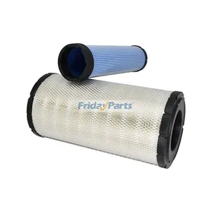 Air Filter Kit 600-185-3100 600-185-3200 for Komatsu Excavator PC200-7 PC200-8 PC228US-3 — 4