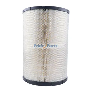 Air Filter 600-185-5110 for Komatsu Engine S6D125E SAA6D107E SAA6D114E SAA6D125E SAA6D140E Excavator PC220-8M0 PC400-7 D65EX-16 D85PX-15R Wheel Loader WA380-6 WA470-8E0
